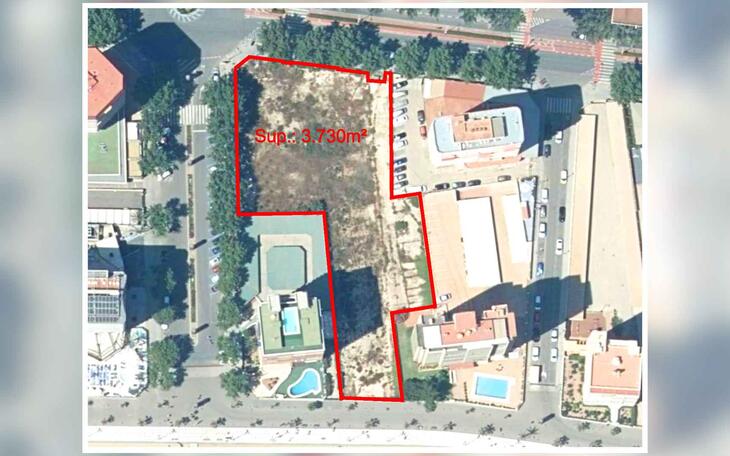 Benidorm autoriza el Programa de Actuación Aislada para edificar en el solar de Las Terrazas 