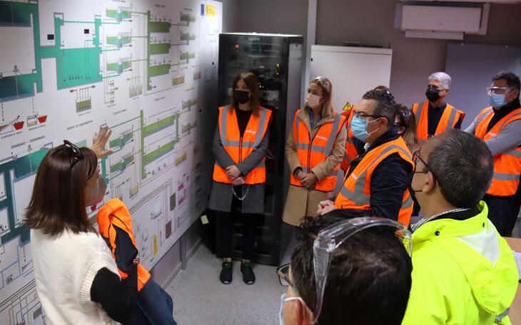 La modernización de la EDAR mejorará la eliminación de contaminantes y la eficiencia energética de la planta 