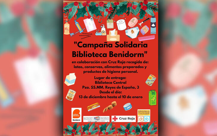 Campaña Solidaria Biblioteca Benidorm