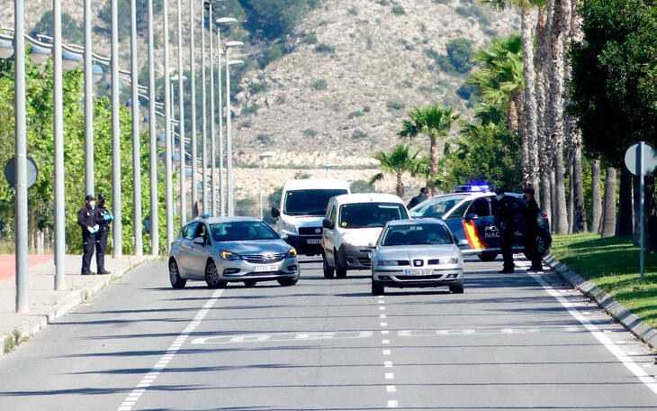 Benidorm organitza el seu tancament perimetral de cap de setmana...