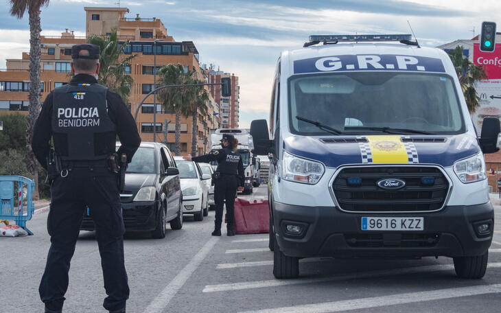Normalitat absoluta en la primera jornada del tancament perimetral de Benidorm...