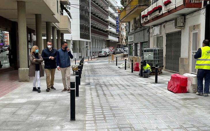 Benidorm completa la urbanització del carrer La Garita i la millora d