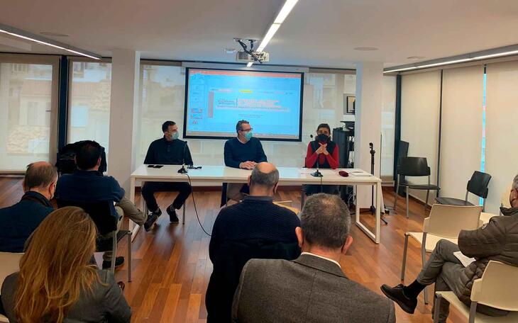 Aspecto de la reunión en El Torrejó.