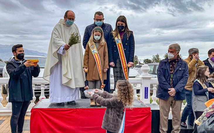 Sant Antoni, bendición de animales en la Ermita.