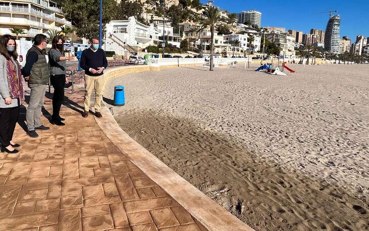 Mejora del acceso a la playa en el Paseo de Tamarindos