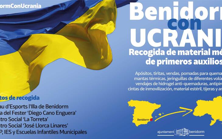 Benidorm con Ucrania.