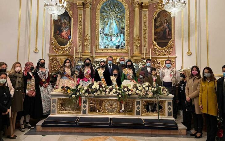 Ofrenda flores Fallas 2022