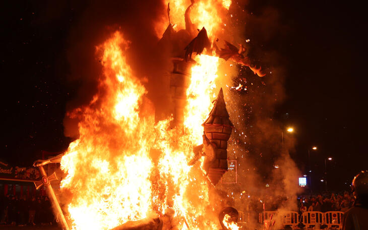 Cremà fallas Benidorm 2022