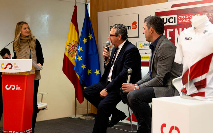 Presentación prueba de la Copa del Mundo de Ciclocross en Benidorm