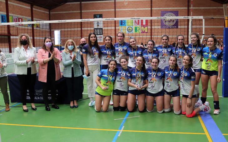 El CV Playas de Benidorm, subcampeón autonómico juvenil