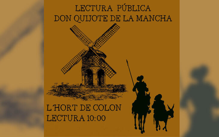 Lectura pública de ‘El Quijote’ para conmemorar el Día del Libro