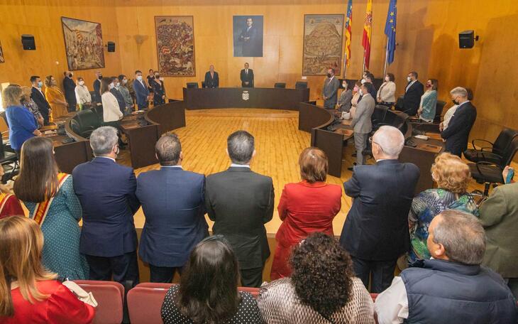 Pleno Institucional del Día de Benidorm.