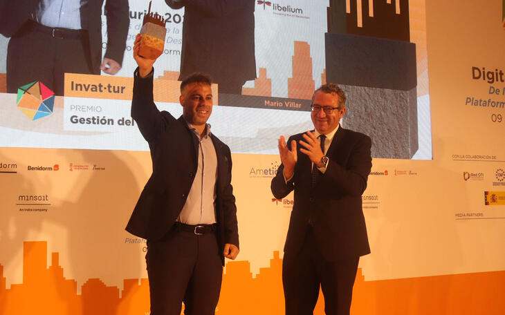 El Invattur recibió el premio de Ametic por la gestión del dato turístico