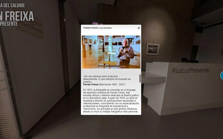 ‘La luz presente’ de Ferran Freixa, una exposición permanente más de Benidorm Virtual