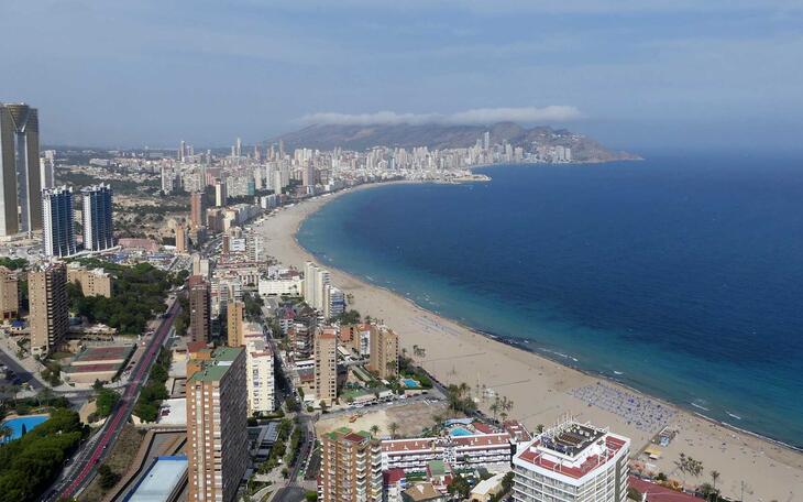 Panorámica de Benidorm, primer DTI certificado del mundo