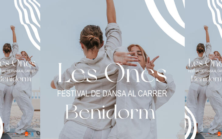 Cartel del Festival de danza.