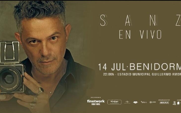 #LaGira2022 de Alejandro Sanz llega este jueves a Benidorm 