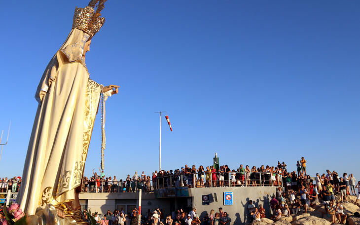 Fiestas del Carmen en Benidorm.