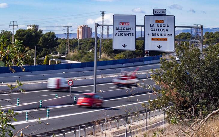 Benidorm aprueba el lunes el proyecto de enlace de la N-332 con el polígono industrial, valorado en 19 millones.