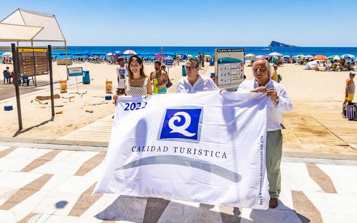 Los arenales cuentan también con el distintivo Safe Tourism.