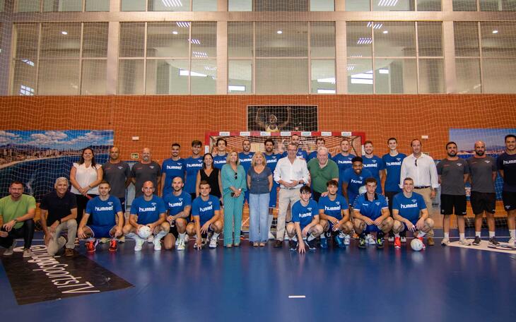 Presentación equipo de balonmano