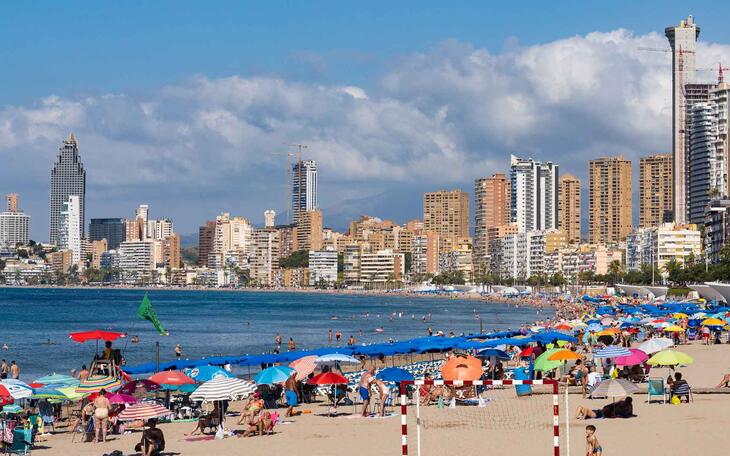 Playa de Poniente.