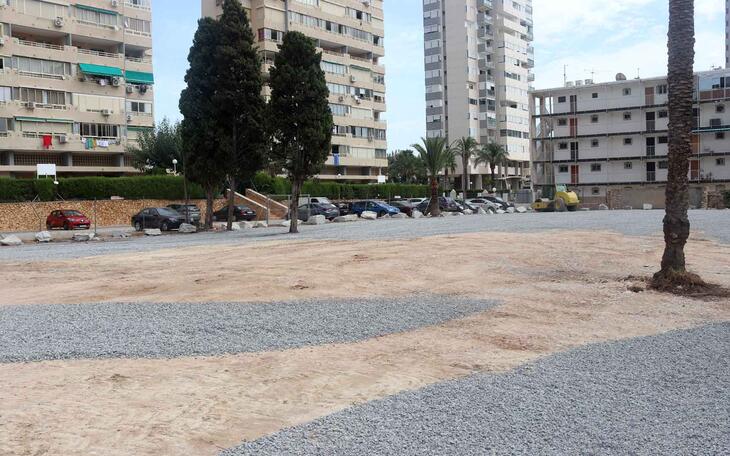 Benidorm abre el lunes el nuevo aparcamiento público gratuito de la calle Jaén de casi 100 plazas 