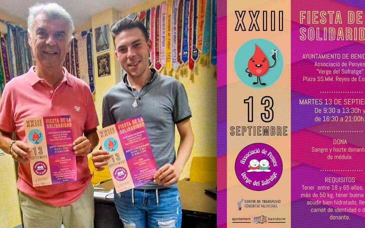 Cartel Fiesta de la Solidaridad.