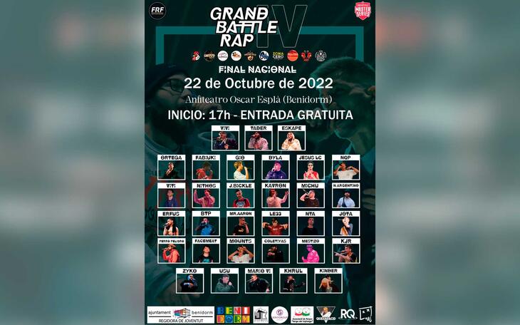 El auditorio Óscar Esplá acoge el sábado la IV Grand Battle Rap con 32 participantes