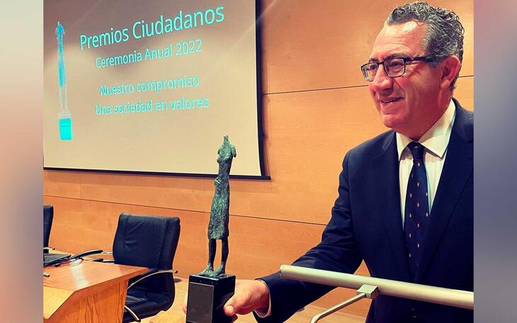 Benidorm recibe el Premio Ciudadanos por ser el primer DTI certificado del mundo