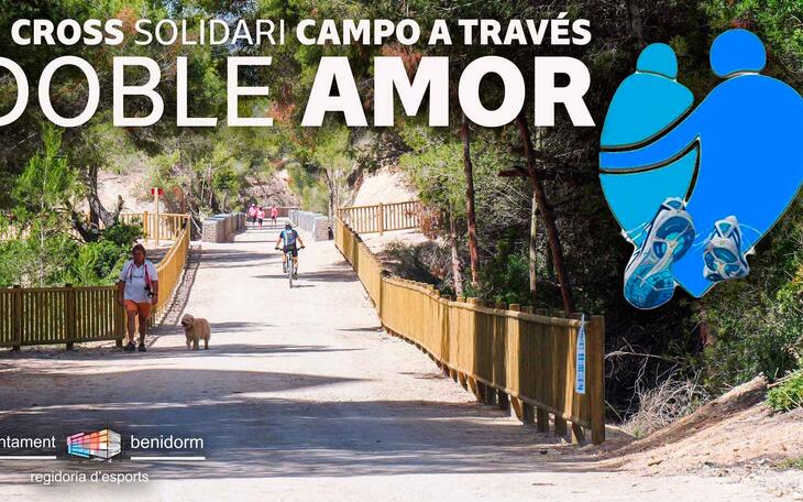 Cartel anunciador del III Cross Solidario Campo a través.