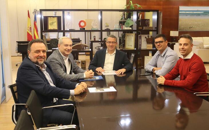 Recepción en Alcaldía. AlicanTEC
