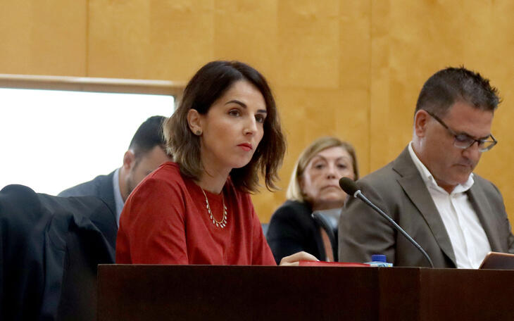 Aida García Mayor concejal de Hacienda del Ayuntamiento de Benidorm.