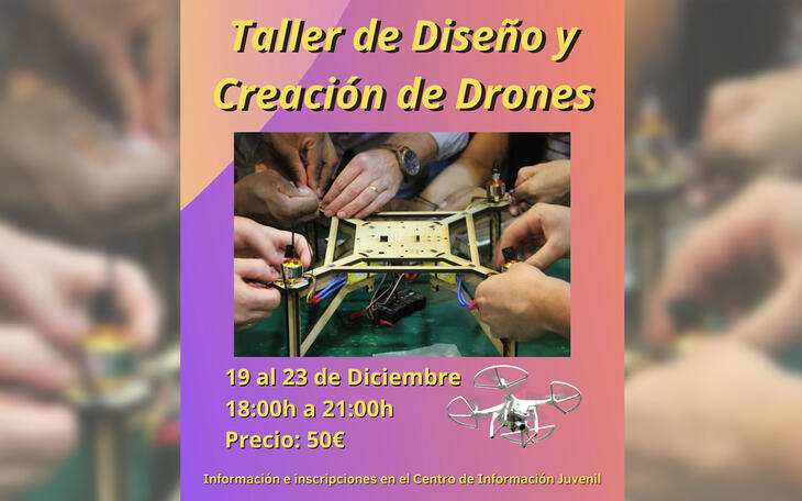 Curso de drones de la concejalía de Juventud.