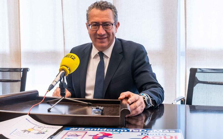 Alcalde de Benidorm Toni Pérez.