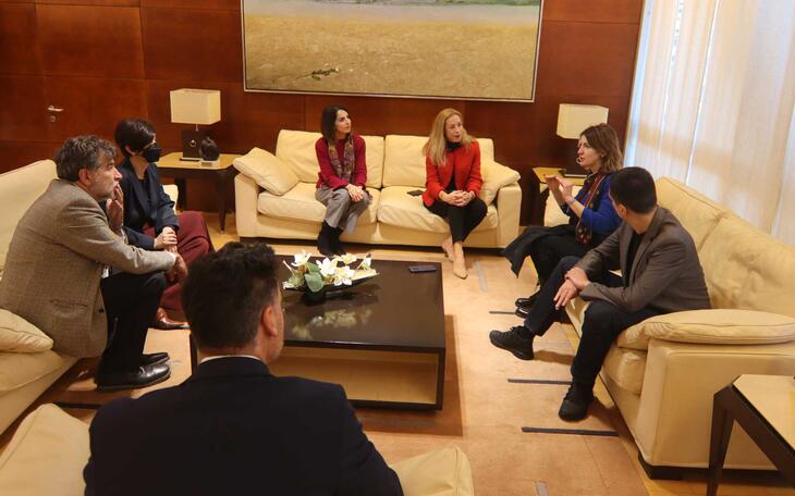 Delegación de Ucrania en el Ayuntamiento de Benidorm.