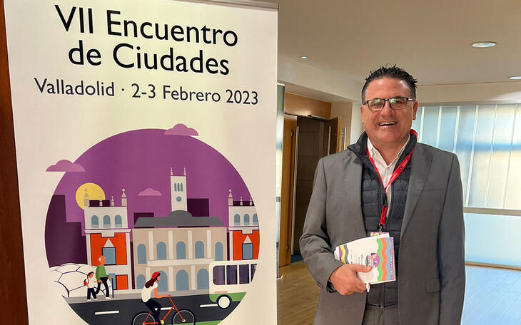 González de Zárate concejal de Movilidad de Benidorm.