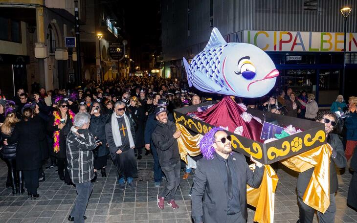 Entierro de la sardina. Carnaval 2023.