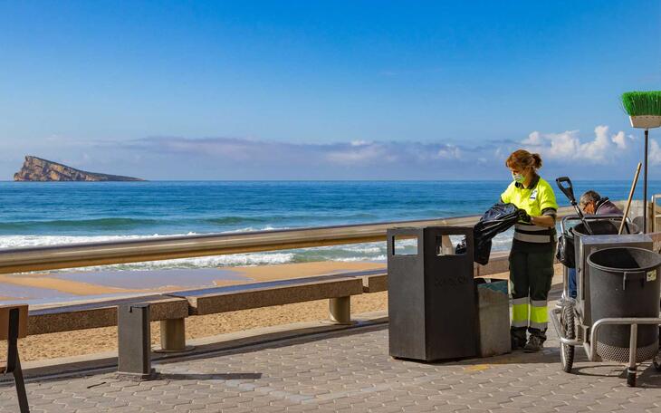 Refuerzo del servicio de limpieza en Semana Santa
