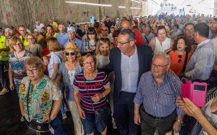 Apertura tunel de Beniardá
