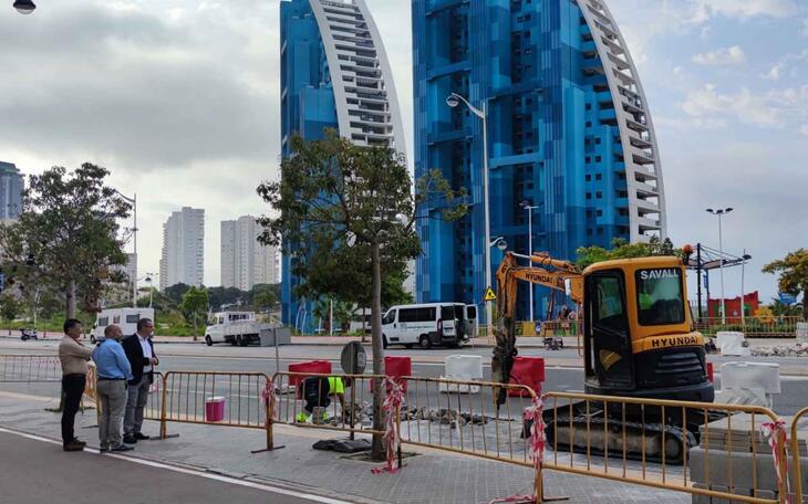 Benidorm mejora la movilidad y seguridad peatonal en la avenida Vicente Pérez Devesa