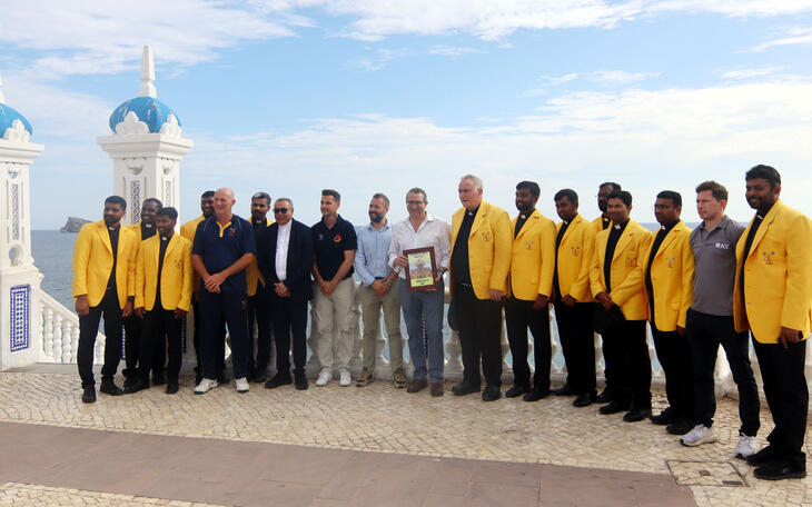 El equipo de cricket del Vaticano hace parada en Benidorm dentro de su gira por España