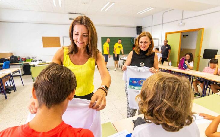 Maite Moreno y Ana M. Soliveres en 