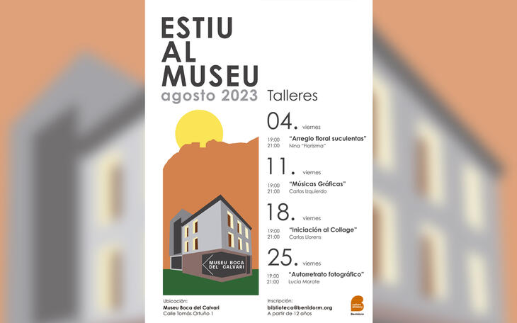 Llega ‘Estiu al Museu’, cuatro talleres creativos gratuitos en Boca del Calvari