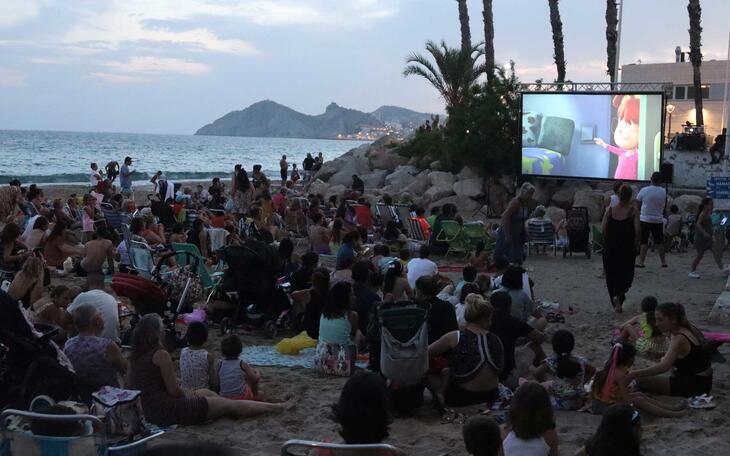 Cine en la Playa