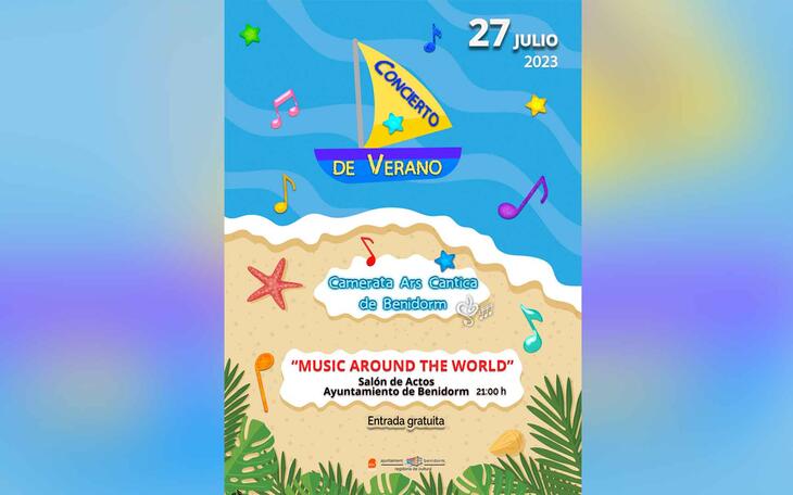 La Camerata ‘Ars Cantica’ de Benidorm ofrece el jueves su concierto de verano en el Salón de Actos del Ayuntamiento