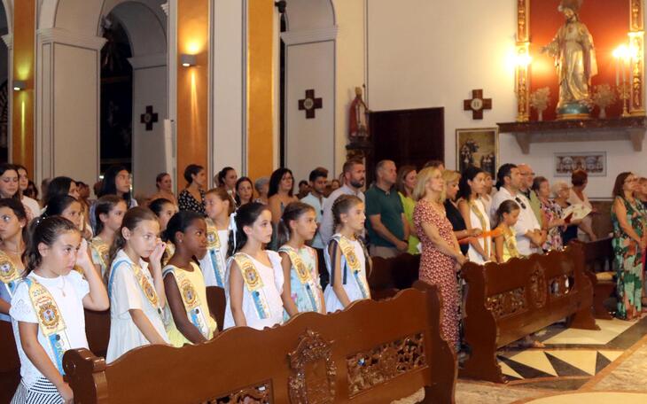 Benidorm conmemora la festividad de Santa Ana con una misa