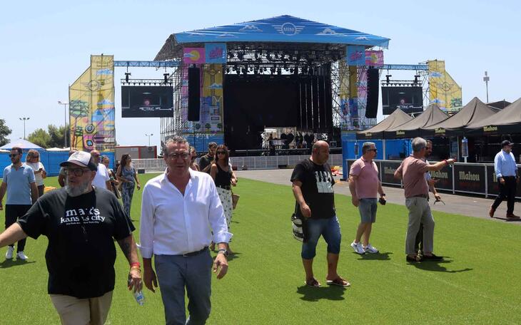 Todo a punto para el inicio del Low Festival 2023