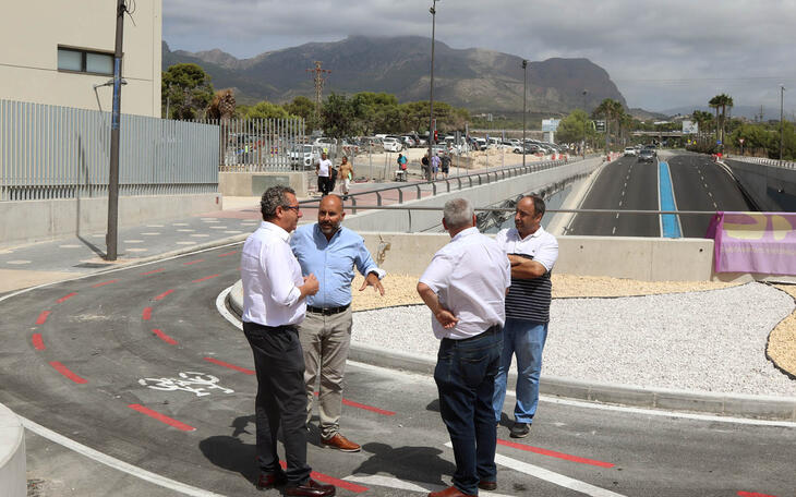 Avenida de Beniardá en Benidorm