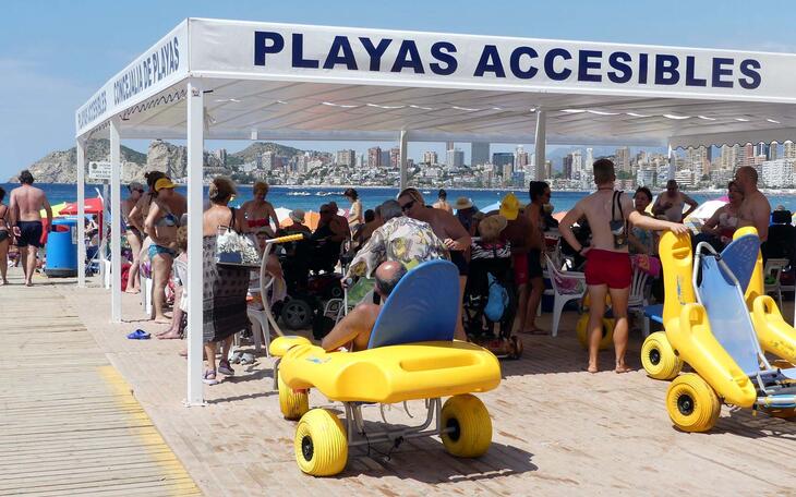 Playa Accesible en Benidorm